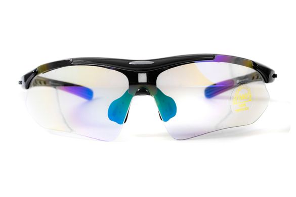Захисні окуляри зі змінними лінзами Rockbros-5 Black (5 змінних лінз + Polarized) (rx-insert) 21 купити