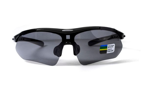 Захисні окуляри зі змінними лінзами Rockbros-5 Black (5 змінних лінз + Polarized) (rx-insert) 22 купити