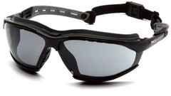 Захисні окуляри з ущільнювачем Pyramex Isotope (gray) H2MAX Anti-Fog 1 купити