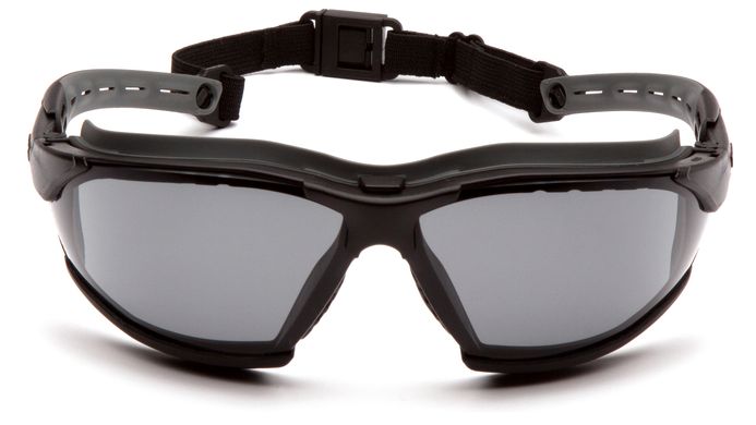 Захисні окуляри з ущільнювачем Pyramex Isotope (gray) H2MAX Anti-Fog 3 купити