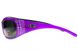 Темные очки с поляризацией BluWater Biscayene polarized (gray) (purple frame) 3