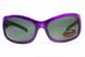 Темные очки с поляризацией BluWater Biscayene polarized (gray) (purple frame) 2