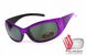 Темные очки с поляризацией BluWater Biscayene polarized (gray) (purple frame) 1