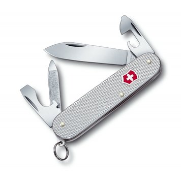 Складаний ніж Мультитул VICTORINOX CADET ALOX (84мм, 9 ФУНКЦІЙ), СРІБНИЙ 1 купити