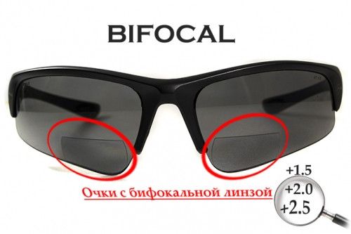 Ударопрочные бифокальные очки с поляризацией BluWater Бифокальные очки Winkelman-1 polarized (+1.5 bifocal) 7 купить