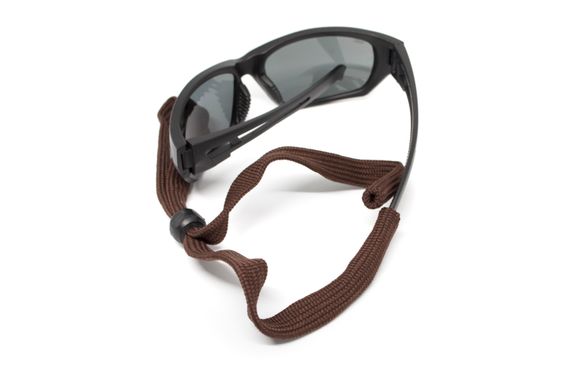Browning cord (brown), коричневий ремінець чулок для окулярів регульований бавовняний 3 купити