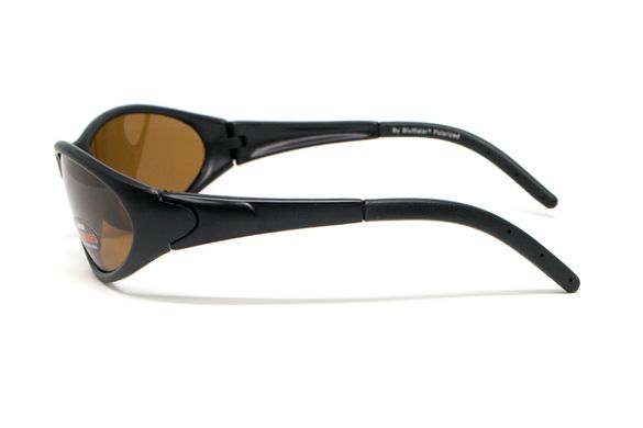 Темні окуляри з поляризацією BluWater Venice Polarized (brown) в матовій оправі 6 купити