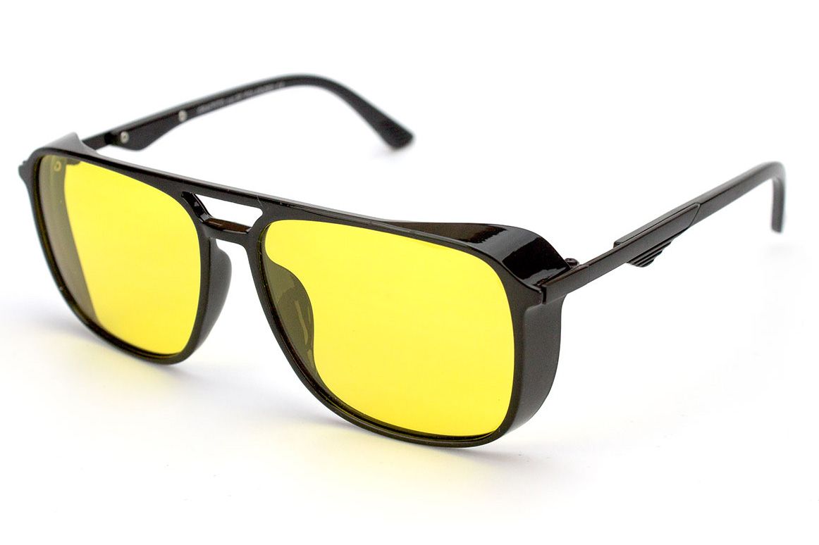 Солнцезащитные очки желтые мужские