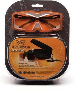 Захисні балістичні окуляри зі змінними лінзами Venture Gear Drop Zone clamshell Anti-Fog (в блістері) 1 купити
