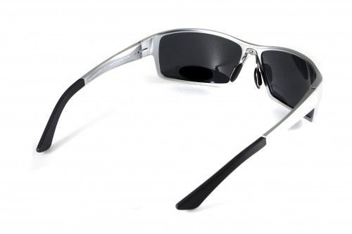 Темні окуляри з поляризацією BluWater Alumination 1 (gray) (silver metal) Polarized 4 купити