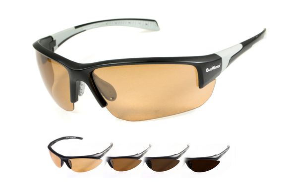 Фотохромні окуляри з поляризацією BluWater Samson-3 Polarized (brown photochromatic) 1 купити