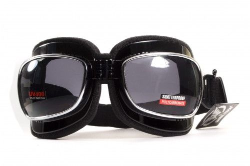 Захисні окуляри з ущільнювачем Global Vision Retro Joe (gray) 2 купити