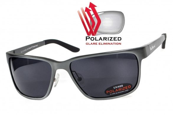 Темні окуляри з поляризацією BluWater Alumination 2 (gray) (gun metal) Polarized 2 купити