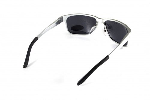 Темные очки с поляризацией BluWater Alumination 2 (gray) (silver metal) Polarized 4 купить