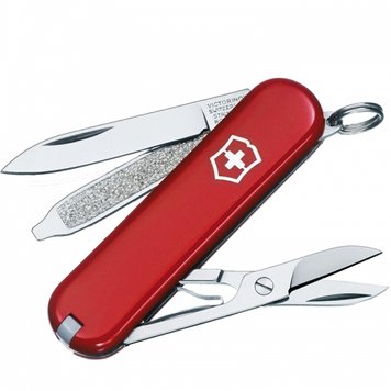 Ніж складаний, мультитул Victorinox Classic SD (58мм, 7 функцій), червоний 1 купити