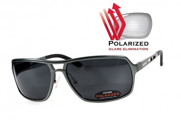 Темные очки с поляризацией BluWater Alumination 4 (gray) (gun metal) Polarized 2 купить