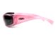 Защитные очки с уплотнителем Global Vision Fight Back-2 Light Pink (gray) 2