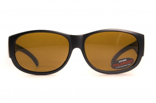 Темні окуляри з поляризацією BluWater Overboard polarized (brown) "OTG" 2 купити