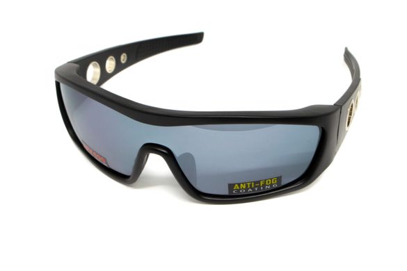 Захисні окуляри Global Vision Rivet (silver mirror) Anti-Fog 4 купити