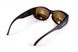 Темні окуляри з поляризацією BluWater Overboard polarized (brown) "OTG" 4
