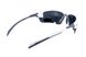 Темні окуляри з поляризацією BluWater Samson-3 White frame polarized (gray) 2