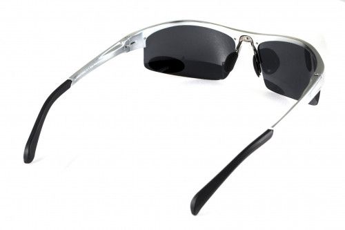 Темні окуляри з поляризацією BluWater Alumination 5 (gray) (silver metal) Polarized 4 купити
