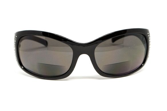 Ударостійкі біфокальні окуляри Global Vision Marilyn-2 Bifocal (gray +2.5) 5 купити