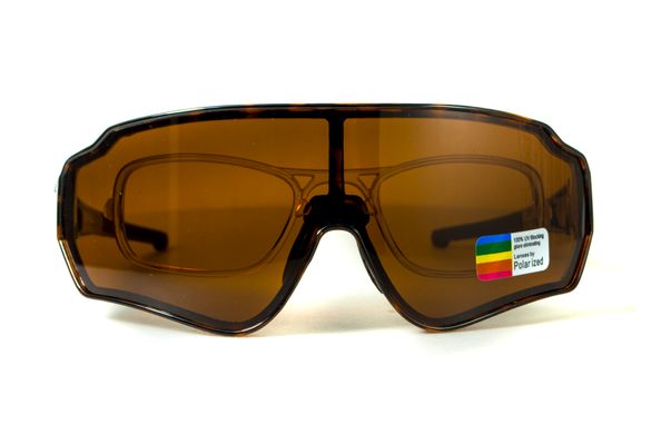 Темные очки с поляризацией Rockbros-163 Polarized (brown) 4 купить