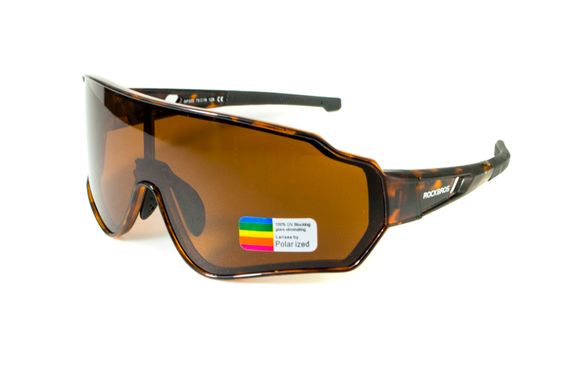 Темні окуляри з поляризацією Rockbros-163 Polarized (brown) 9 купити
