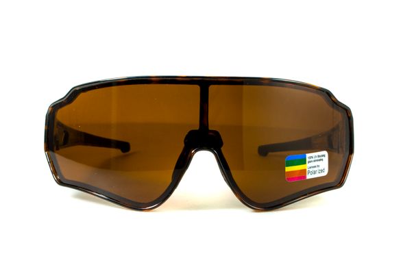Темные очки с поляризацией Rockbros-163 Polarized (brown) 5 купить