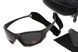 Темні окуляри з поляризацією BluWater Hydro Polarized (dark gray) Anti-Fog, чорні лінзи в чорній оправі 1
