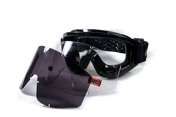 Защитные очки со сменными линзами Global Vision Wind-Shield A/F Kit 8 купить