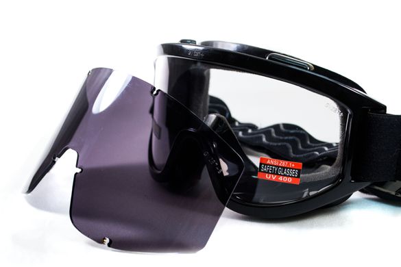Защитные очки со сменными линзами Global Vision Wind-Shield A/F Kit 7 купить