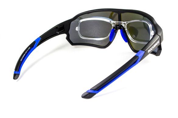 Темні окуляри з поляризацією Rockbros-2 (Blue mirror) Polarized 6 купити