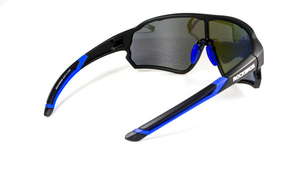 Темные очки с поляризацией Rockbros-2 (Blue mirror) Polarized 7 купить