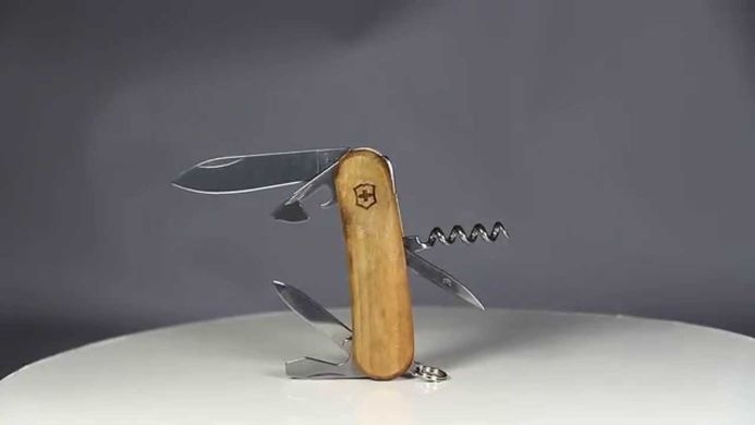 Нож складной, мультитул Victorinox Evowood 10 (85мм, 11 функций), дерево 6 купить