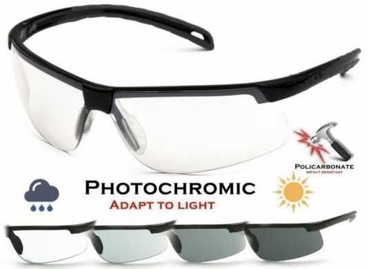 Фотохромные защитные очки Pyramex Ever-Lite photochromic(clear