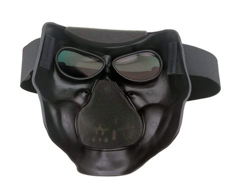 Захисні окуляри-маска Global Vision Camo Skull Mask smoke (Окуляри-Маска Череп Камуфляжний) 4 купити