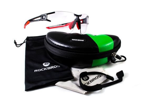 Фотохромні захисні окуляри Rockbros-3 Black-Red Photochromic FL-125 фотохромними лінза (rx-insert) 2 купити