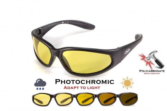 Фотохромні захисні окуляри Global Vision Hercules-1 Photochromic (yellow) 4 купити