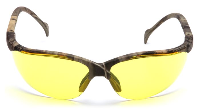 Захисні окуляри в камуфльованій оправі Pyramex Venture-2 camo (amber) 3 купити