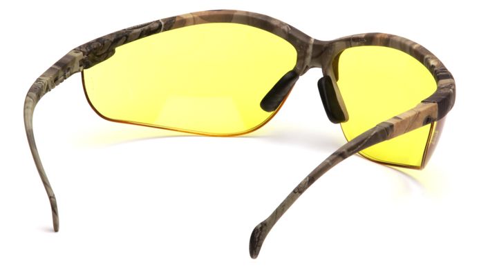 Захисні окуляри в камуфльованій оправі Pyramex Venture-2 camo (amber) 2 купити