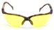 Захисні окуляри в камуфльованій оправі Pyramex Venture-2 camo (amber) 3