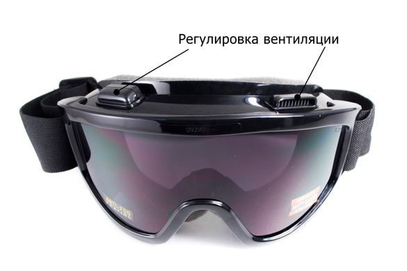 Захисні окуляри маска Global Vision Windshield Clear AF прозорі (є можливість купити інші кольори лінз) 3 купити