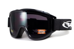 Захисні окуляри маска Global Vision Windshield smoke AF сірі (є можливість купити інші кольори лінз) 1 купити