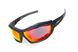 Захисні окуляри з ущільнювачем Global Vision Eyecon (G-Tech ™ red) 2