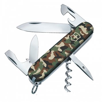 Ніж складаний, мультитул Victorinox Spartan (91мм, 12 функцій), камуфляж 1 купити