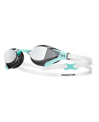 Очки TYR Tracer-X RZR Mirrored Racing Silver/Mint/White