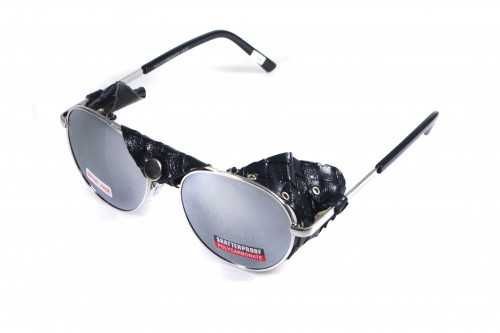 Захисні окуляри з ущільнювачем Global Vision Aviator-5 (mirror