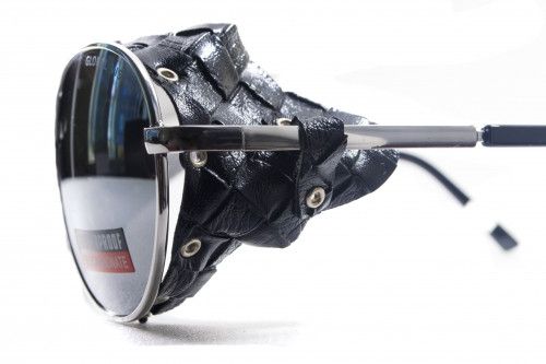 Защитные очки с уплотнителем Global Vision Aviator-5 (mirror) (Авиаторы) 3 купить